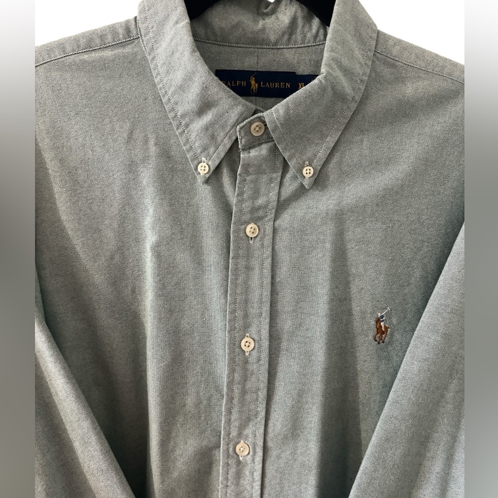 Ralph Lauren Men's Button-Down Shirt in Mint Green.Sz/XL - Picture 6 of 9